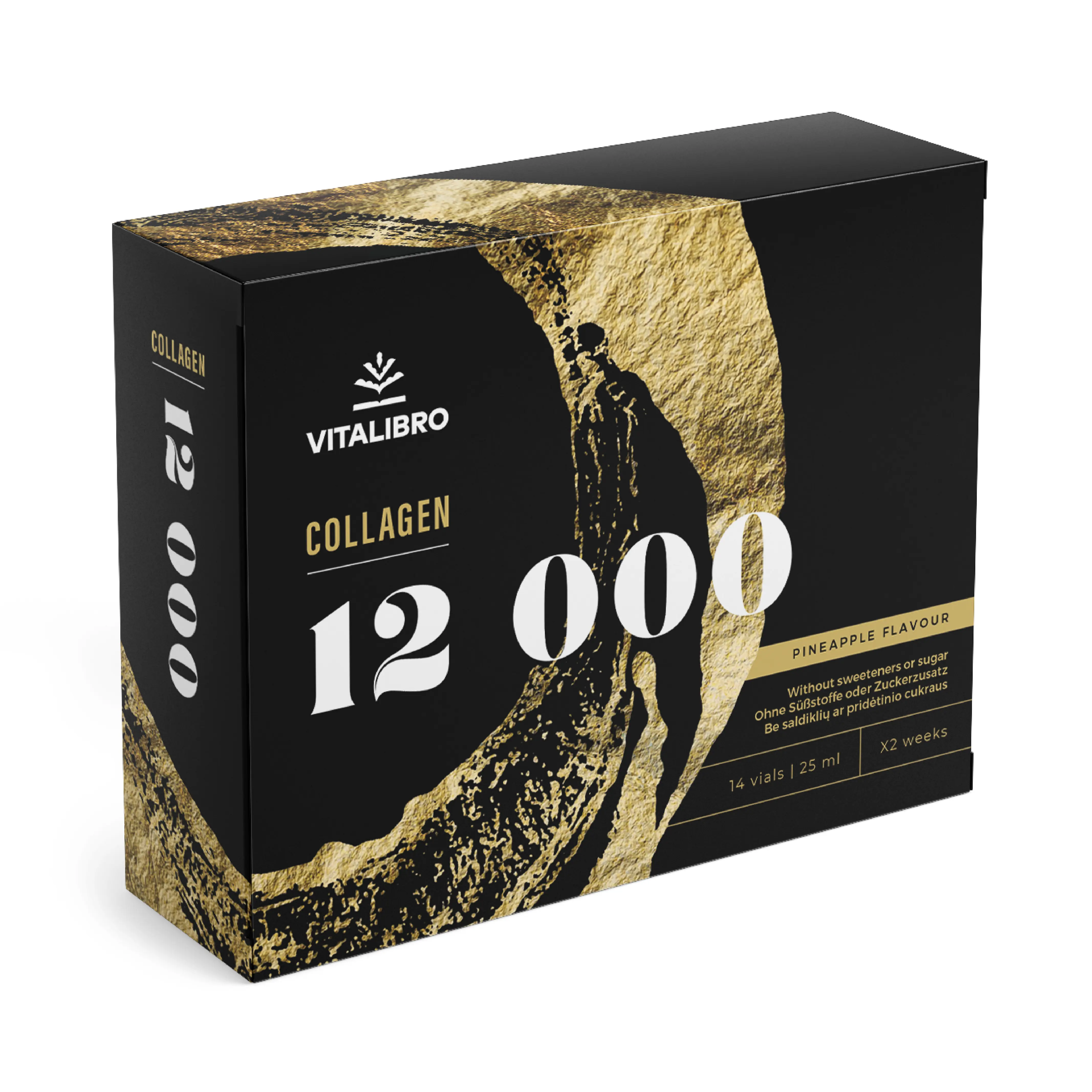 Geriamas J Rinis Kolagenas Collagen Ananas Skonio Vitalibro