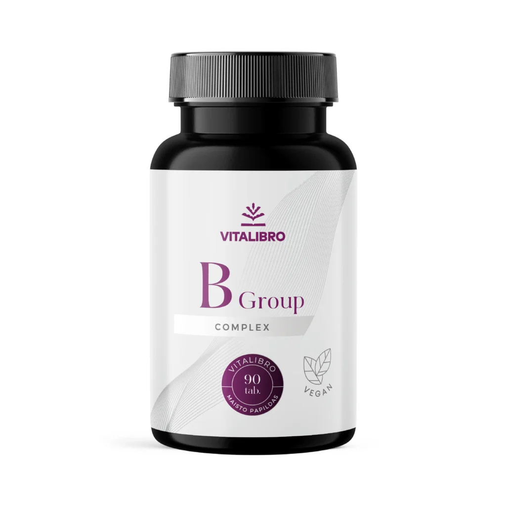 B grupės vitaminų kompleksas su cholinu ir inozitoliu