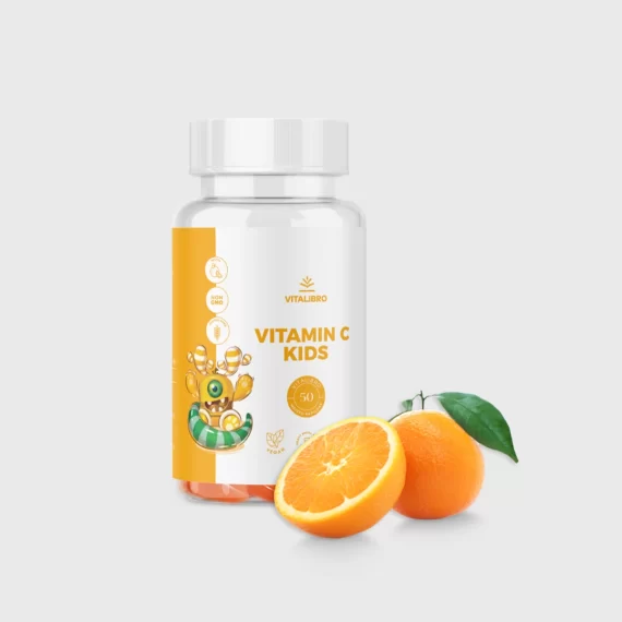 Vitaminas C vaikams, apelsinų skonio