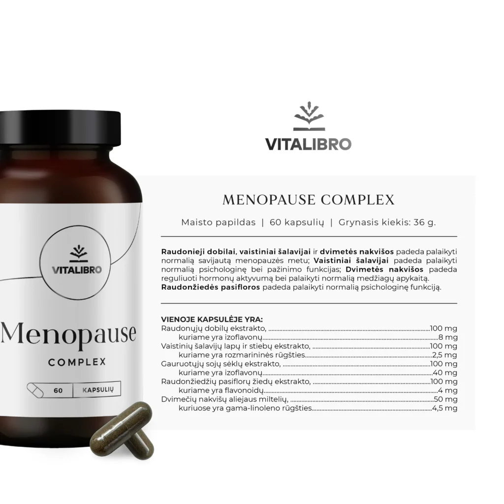 Maisto papildas moterims MENOPAUSE COMPLEX