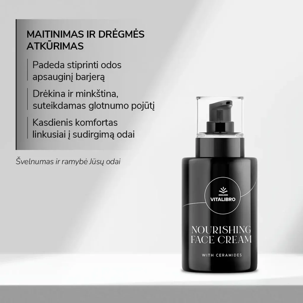 Keramidinis kremas privalumai