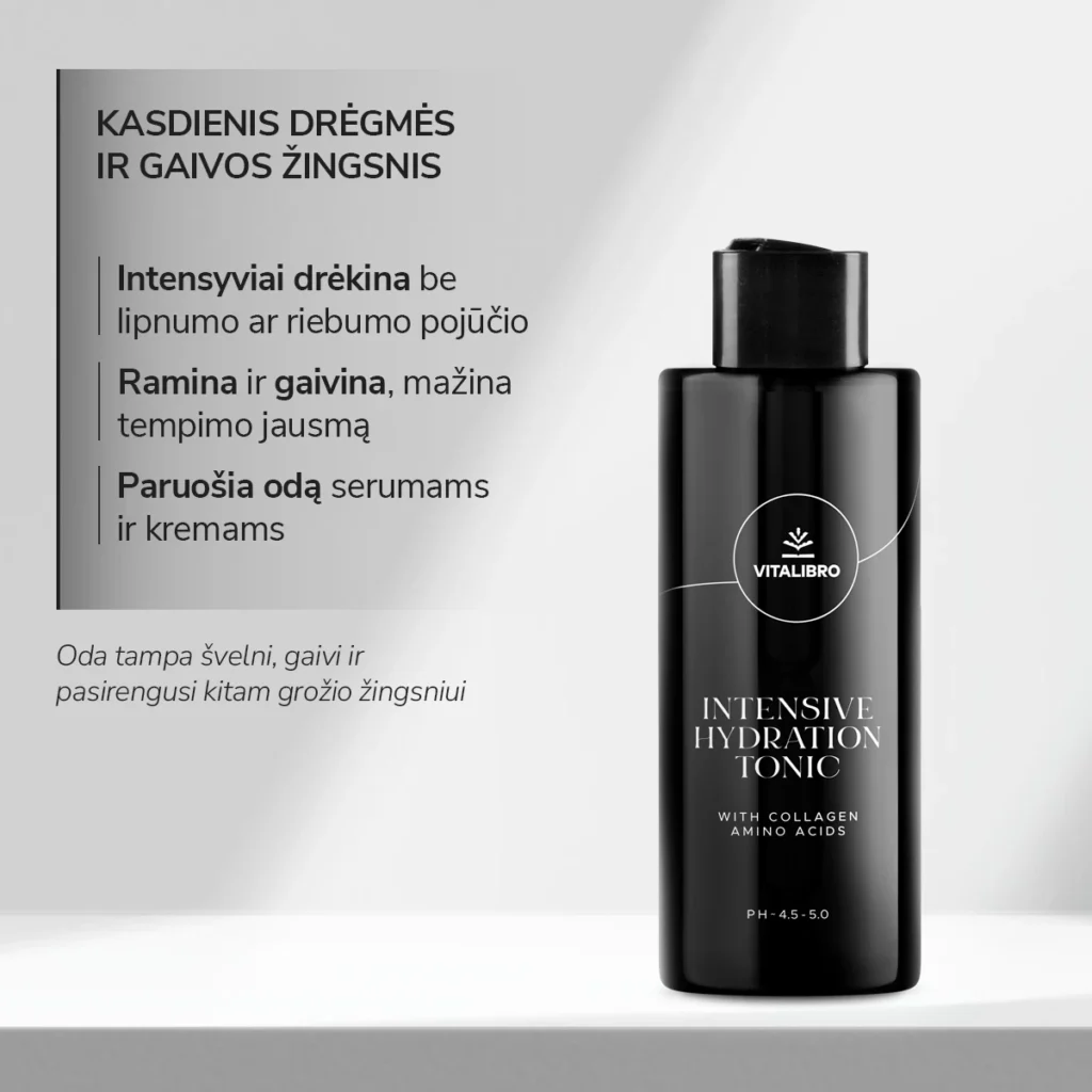 Intensyviai drėkinantis odos ritualas