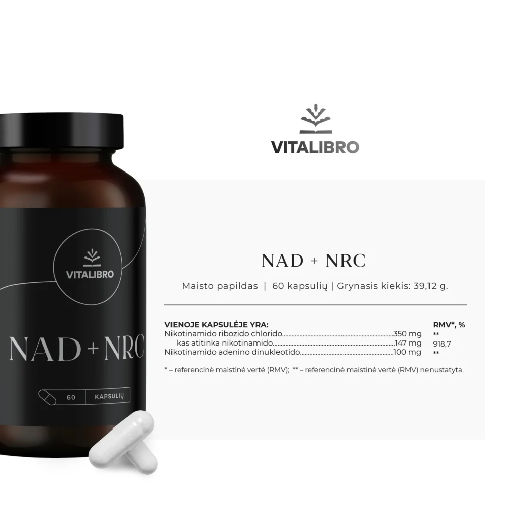 Gryno NAD ir NRC kompleksas NAD + NRC