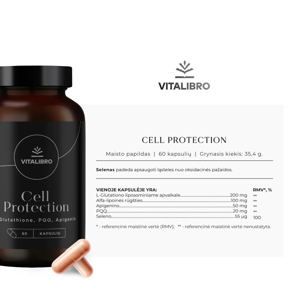 Rinkinys ląstelių energijai ir apsaugai Cell Care Duo