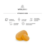 Vitamino D guminukai vaikams, apelsinų skonio